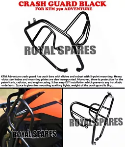 "CRASH GUARD, BLACK" FIT FOR KTM 390 ADVENTURE - Picture 1 of 7