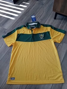Investec Ashes Cricket Tour Australia Polo Shirt Mens Medium 2015 New With Tags - Picture 1 of 4