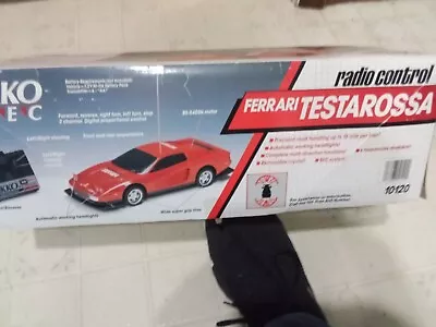 Vintage NIKKO RC Ferrari Testarossa Great Shape,Works. - Image 1 of 4