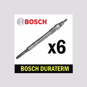 6x Bosch Glow Plugs for MERCEDES CLS 3.0 CLS320 CLS350 CDI OM642 NO SCR - Picture 1 of 1