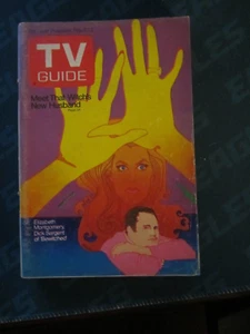 TV Guide February 1970 Bewitched Elizabeth Montgomery Los Angeles No Label - Picture 1 of 1
