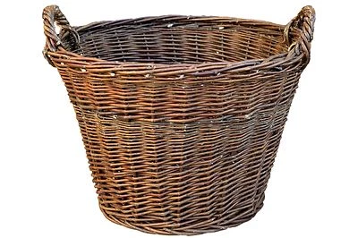 Kartoffelkorb Ø 60 cm Weidenkorb Erntekorb Kaminholzkorb Obstkorb Füllkorb Kiepe - Bild 1 von 2