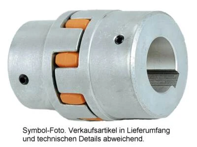 KTR Rotex 42 GG Kupplung komplett, Bohrung mit Nut wählbar, 92 SH-A Zahnkranz