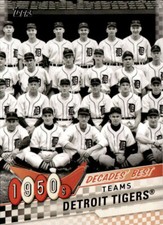 2020 Topps Detroit Tigers Decades' Best (Series 2) DB-1