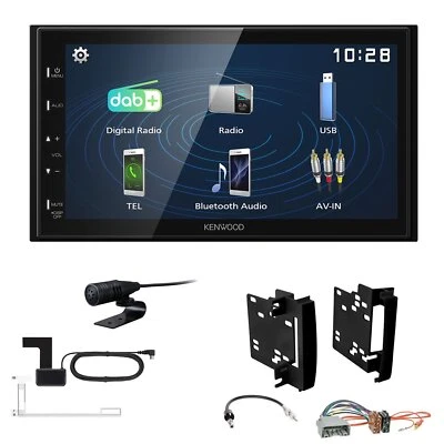 Kenwood DMX129DAB   Autoradio für Dodge Nitro 2007-2010 in schwarz - Bild 1 von 4