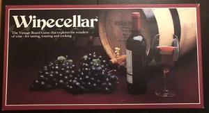 Wine Cellar Winecellar Board Game 1984  Monopoly Style Wine Themed Open Box/New - Picture 1 of 6