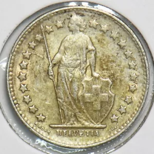 Switzerland 1950 1/2 Franc 197301 combine shipping - Picture 1 of 2