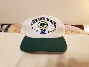 VTG 1996 NFC Champions Green Bay Packers Hat SnapBack Cap TEAM NFL EASTPORT - Picture 1 of 8