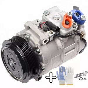 NEW A/C AC Compressor w/Clutch For 2000-2014 Mercedes-Benz CLK350 SLK350 ML350 - Picture 1 of 10