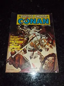 The SAVAGE SWORD of CONAN the BARBARIAN Comic - No 12 - Date 10/1978 - Marvel - Imagen 1 de 7