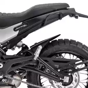 Extensor de extensión abrazador guardabarros trasero negro Benelli Leoncino Trail 2015-2024 - Imagen 1 de 5