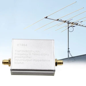 FullBand Low Noise Amplifier 20dB High Gain Power Preamplifier HT004 100K-6GHz F - Photo 1/18
