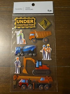 Recollections UNDER CONSTRUCTION Scrapbooking Stickers - Picture 1 of 1