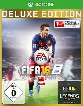 Xbox One Spiel FIFA 16 Fifa Fußball 2016 Goldsets aus Deluxe Edt. abgelaufen NEU - Bild 1 von 1