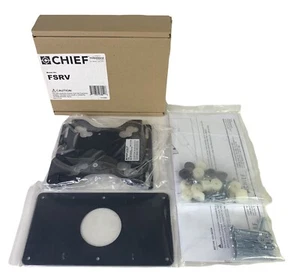 NEU Chief FSRV Universal kleiner Flachbildschirm feste Wand Display Halterung 45 Pfund Max - Bild 1 von 8