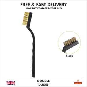Brass Small Wire Brush Set Wire Brush DIY Paint Rust-Remover Tool 3D Printing - Picture 1 of 4