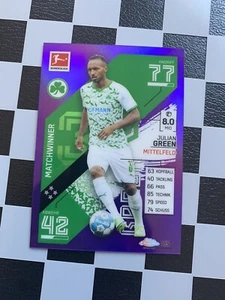 2021-22 Topps Match Attax Chrome Bundesliga Julian Green 299/299 Greuther Fürth - Imagen 1 de 2