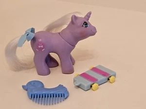 Baby Noddins 1987 VINTAGE G1 Peek a Boo Baby My Little Pony Einhorn Hase - Bild 1 von 8