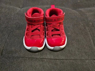 Nike Air Jordan Retro 11 Gimnasio Rojo Win 378040-623 Talla 4C Infantil Jordan. LIMPIO Foto 1 de 4
