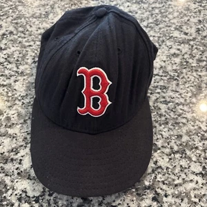 Vintage Boston Red Sox New Era 59Fifty Pro Model Fitted 7 1/8 Mütze Cap Wolle MLB - Bild 1 von 6