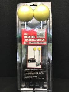 New 2 pc Magnetic Trailer Alignment Kit Telescoping Rods Up To 43'' Boats RV's - Picture 1 of 2