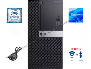 Dell OptiPlex 7060 MT i5-8500 +bis zu 64GB RAM &2*2TB SSD &6TB HD&Wi-Fi+BT&Win11 - Bild 1 von 3