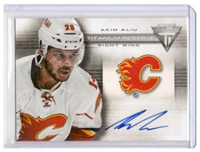 Akim Aliu 2013-14 Panini Titanium Reserve Auto Card #TR-AA