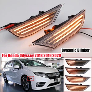 Clear Led Dynamic Sequential Lamp For Honda Odyssey 2018-2020 Side Marke Light - Bild 1 von 10
