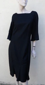 JOHN GALLIANO Black Dress Size 10 - Picture 1 of 12