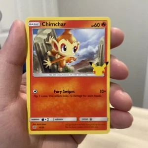 Chimchar 12/25 (Regular) Pokemon McDonalds 25th Anniversary Promos (NEAR MINT) - Picture 1 of 3