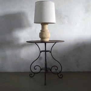 French wrought iron garden table - Picture 1 of 12