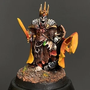 Wight King with Baleful Tomb Blade Soulblight Gravelords Warhammer AOS bemalt - Bild 1 von 6