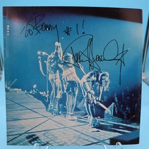 KISS On Tour 1976 1st Concert Tour Program Complete w/ Poster & Inserts SIGNED - Picture 1 of 10