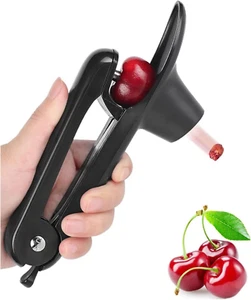 Cherry Pitter, Easy Kitchen Tool Cherry Pitter and Olive Pitter -Black - Picture 1 of 5