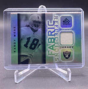 Randy Moss 2005 Upper Deck Fabric Reflections Patch #FR-RM