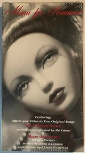 Extremely Rare ~ "Menu for Romance" ~ She'd Rather Dance/Share the Dream ~ VHS - Picture 1 of 3