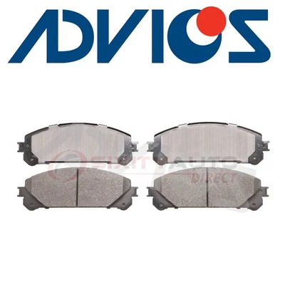 ADVICS Front Disc Brake Pad Set for 2011-2018 Toyota Sienna  - Braking dj — 第 1/4 张图片