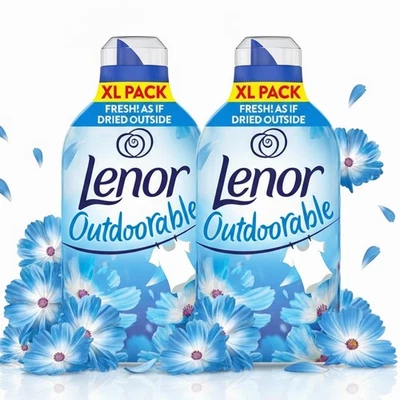 Lenor Outdoorable Fabric Conditioner | 172 Washes | Spring Awakening | XL 2 Pack - Image 1 of 4