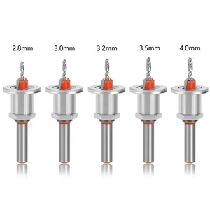 Countersink Drill Bit Set 1/5PCS Adjustable Depth Countersink Drill Bit for Wood - Picture 1 of 22