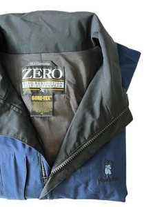 Zero Restriction Golf Outerwear GoretexNavy Blue Pasatiempo Logo Golf Jacket Med - Picture 1 of 9