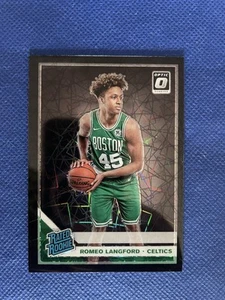 Romeo Langford Rookie Black Velocity / 39 RC Optic - Imagen 1 de 2