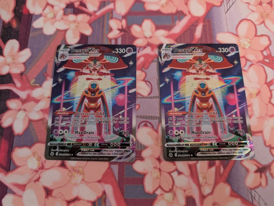 Deoxys VMAX GG45/GG70 Crown Zenith Pokemon Card - Image 1 of 2