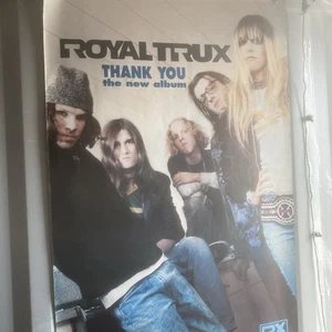 Giant Royal Trux thank You New Album Promo Poster . Size. 5ftx 3ft 4” W162 - Picture 1 of 6