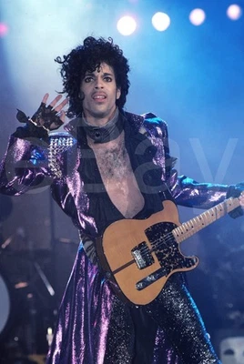 Prince Live #III 24 x 36 Inch Custom Memorial Poster Print Purple Rain - Image 1 of 4