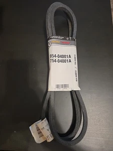 NEW OEM MTD 954-04001A 754-04001 DRIVE BELT CUB CADET TROYBILT - Picture 1 of 2
