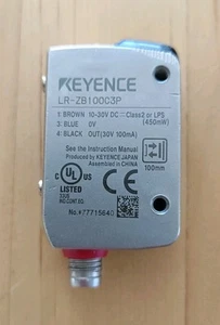 KEYENCE LR-ZB100C3P Laser-Sensor 10-30V DC 100mm M8-Stecker - Bild 1 von 2