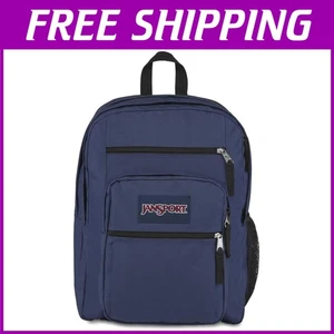 Laptop Backpack with 2 Compartments - Navy - Picture 1 of 11