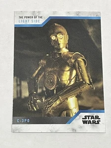 2019 Topps Set 17: Star Wars: The Power of the Light Side #7 - C-3PO - Picture 1 of 2