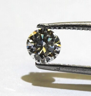 GIA loose certified .33ct VS2 E round Natural brilliant diamond estate vintage - Image 1 of 4