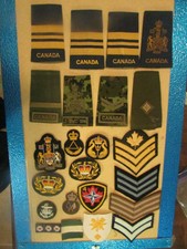 Assorted Collection of Canadian Military Patches & Epaulets